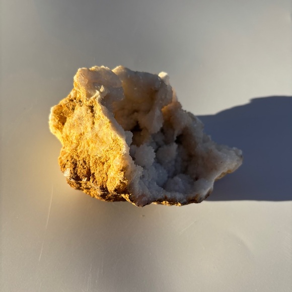 Natural White Quartz Geode Cluster | Sparkling Crystal Cave - Picture 5 of 6
